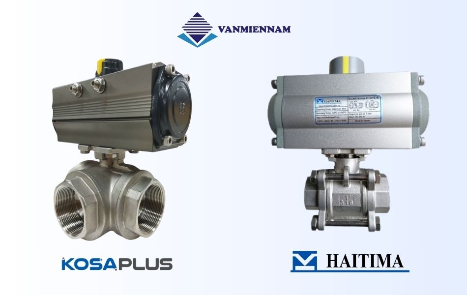 Các thương hiệu van bi điều khiển khí nén tại Van Miền Nam