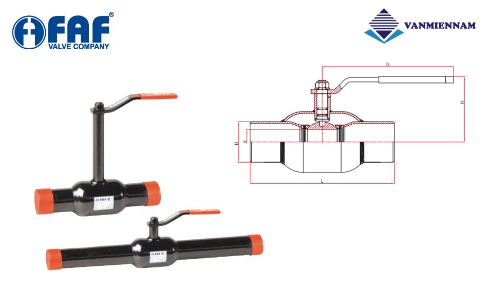 Tìm hiểu về van bi nối hàn FAF 1270