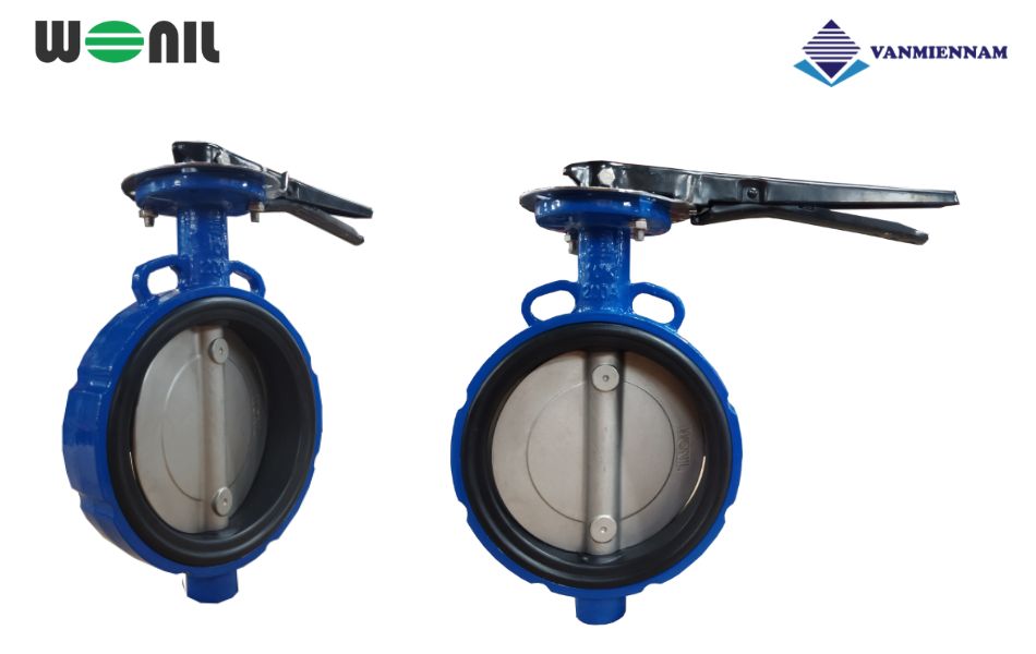 Tìm hiểu van bướm tay gạt gang Wonil DN200