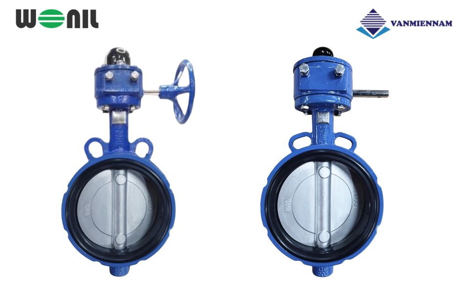 Tìm hiểu về van bướm tay quay gang Wonil DN200