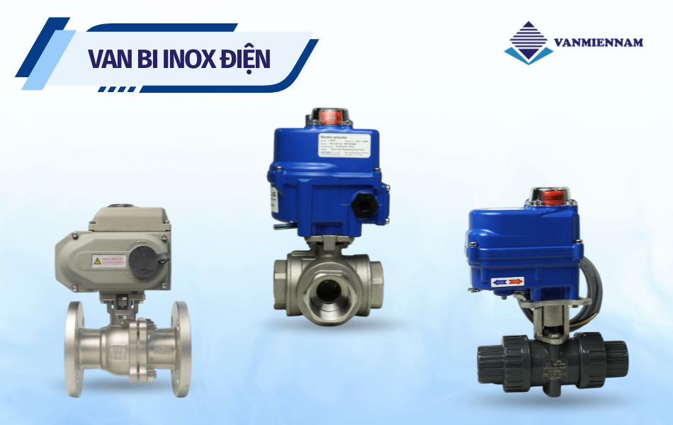 Van bi inox điều khiển điện