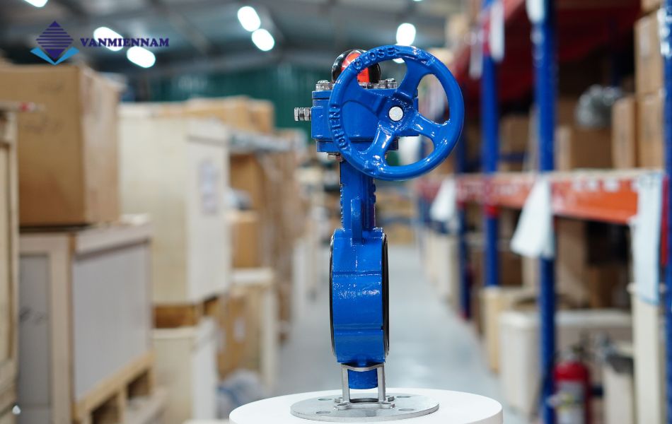 van bướm dn100 tay quay wonil