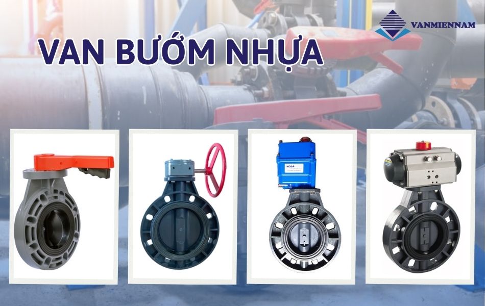 Van bướm nhựa