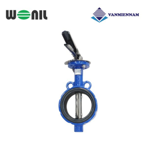 Van bướm tay gạt gang Wonil DN100