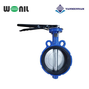 Van bướm tay gạt gang Wonil DN150