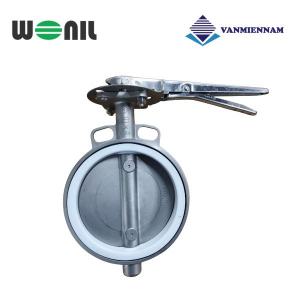 Van bướm tay gạt inox Wonil DN200