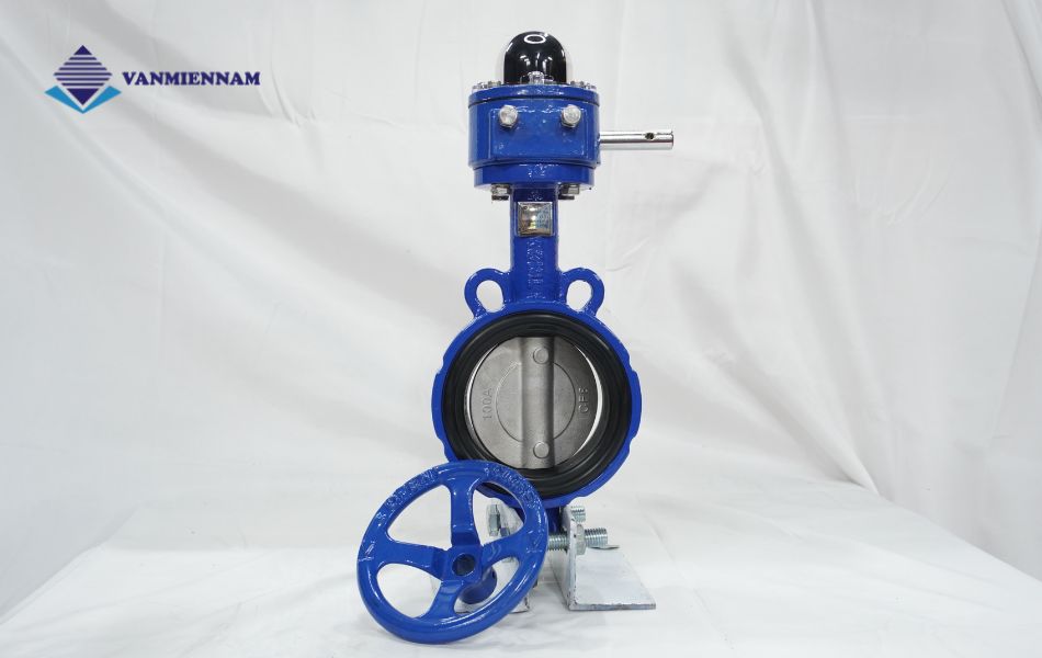 Van bướm tay quay gang Wonil DN100