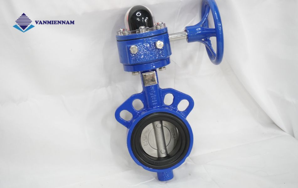 Van bướm tay quay gang Wonil DN80