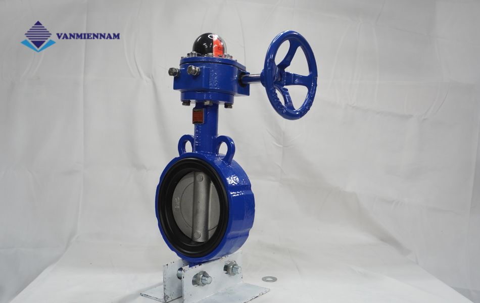 Van bướm tay quay gang Wonil DN125