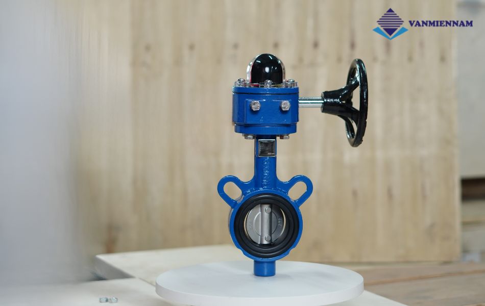 van bướm tay quay gang Wonil DN65