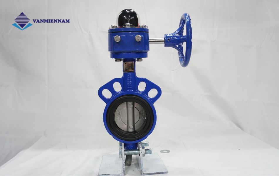 Van bướm tay quay gang Wonil DN80