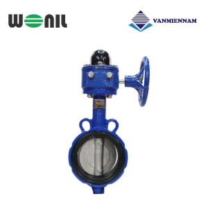Van bướm tay quay gang Wonil DN100