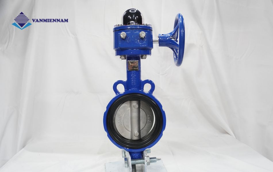 Van bướm tay quay gang Wonil DN100