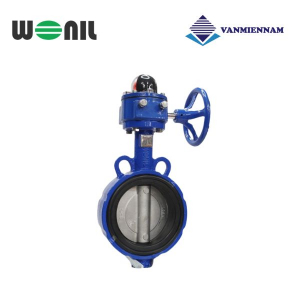 Van bướm tay quay gang Wonil DN125
