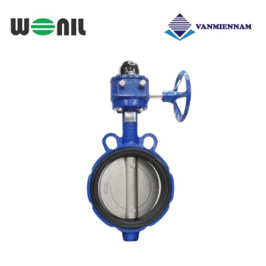 Van bướm tay quay gang Wonil DN150