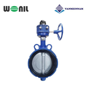 Van bướm tay quay gang Wonil DN200