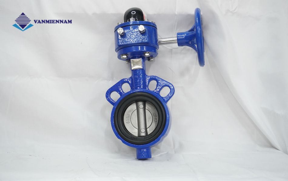 Van bướm tay quay gang Wonil DN80