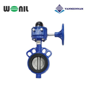 Van bướm tay quay gang Wonil DN80