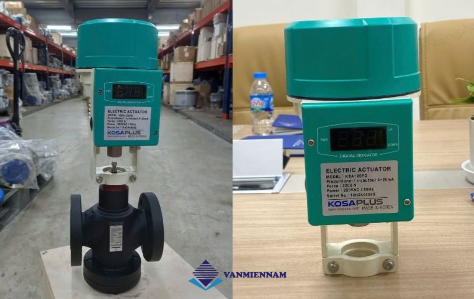 Phân loại van cầu điều khiển điện Kosaplus