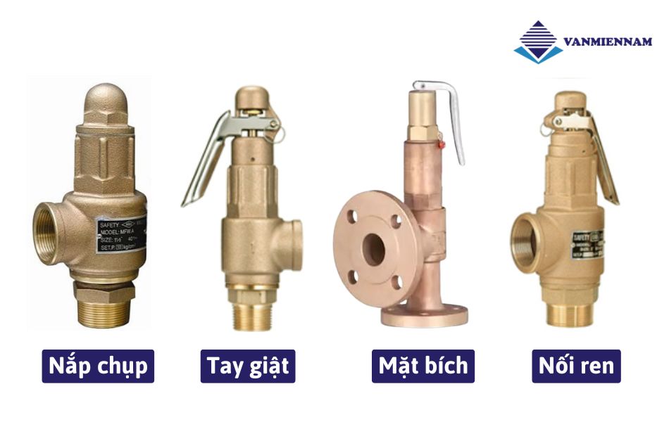 Các loại van an toàn đồng phổ biến trên thị trường