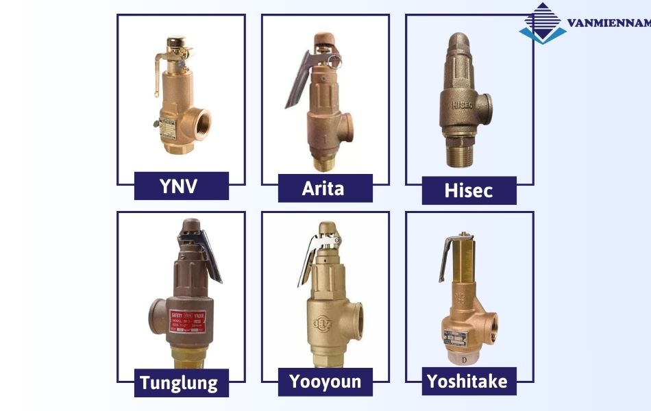 Top 6 mẫu van an toàn đồng bán chạy nhất hiện nay