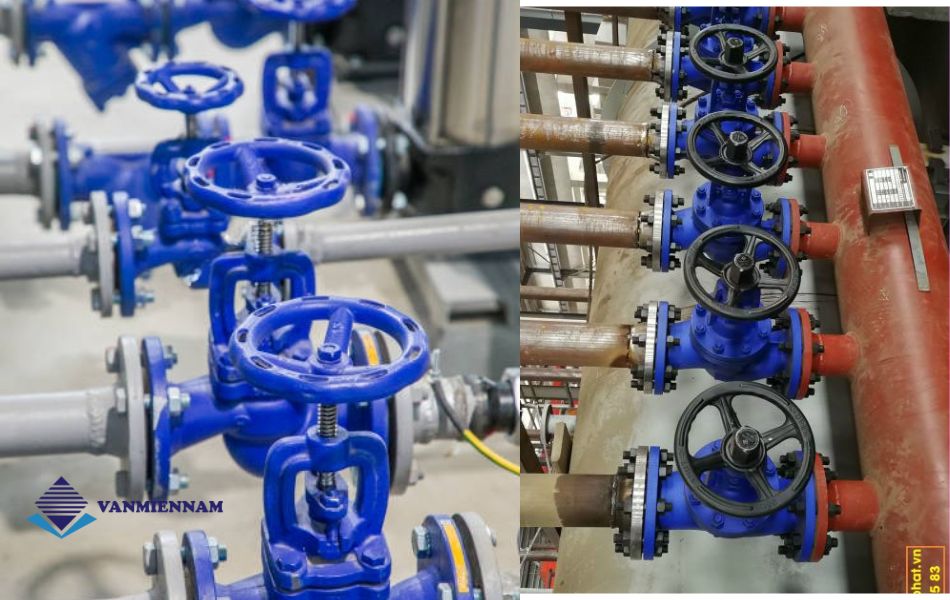 Ứng dụng của van cầu gang trong công nghiệp 