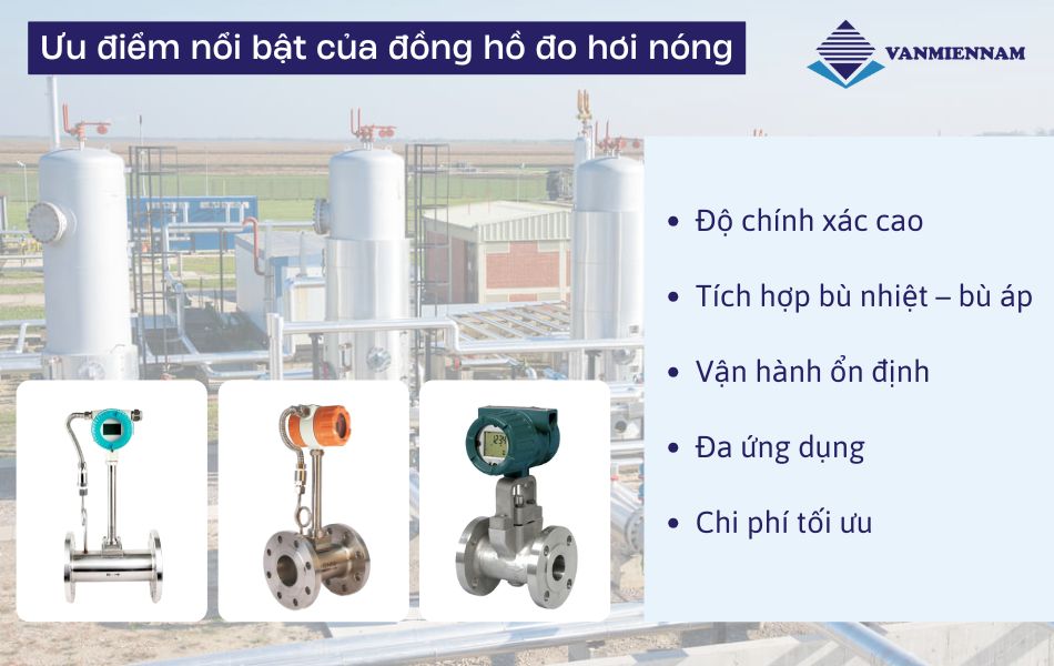Ưu điểm nổi bật của đồng hồ đo hơi nóng 