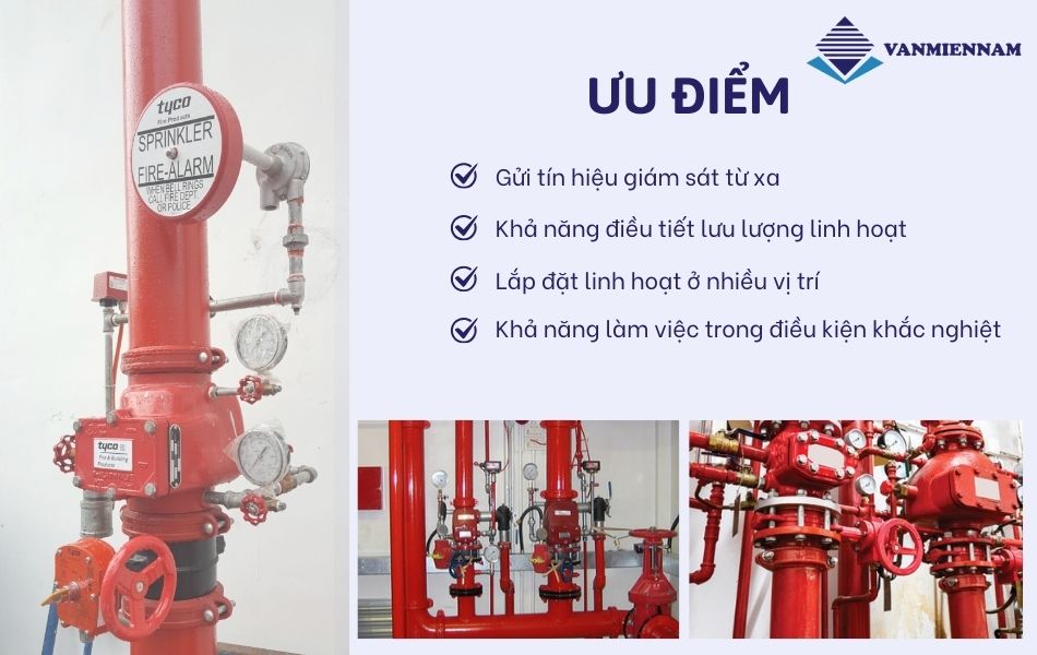 Đánh giá tính năng vượt trội của van bướm tín hiệu điện