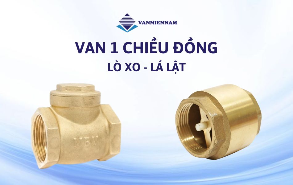 Tìm hiểu về van 1 chiều đồng chi tiết