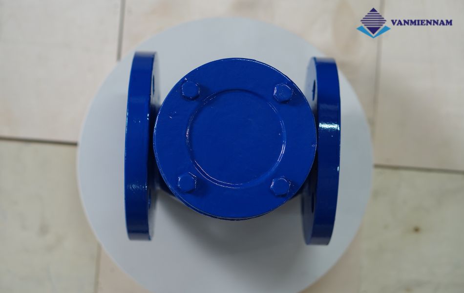 van 1 chiều lá lật gang mặt bích Wonil DN65