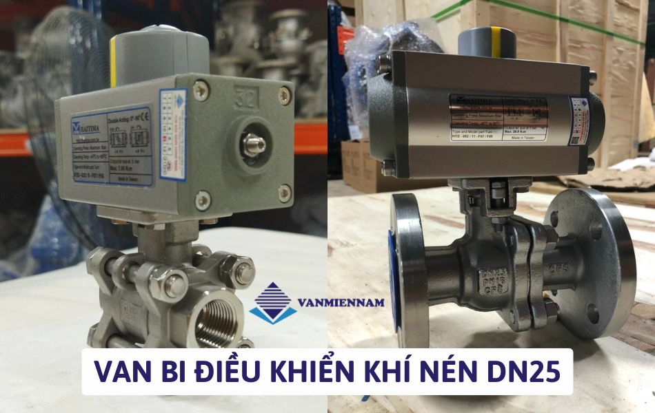 Van bi điều khiển khí nén DN25