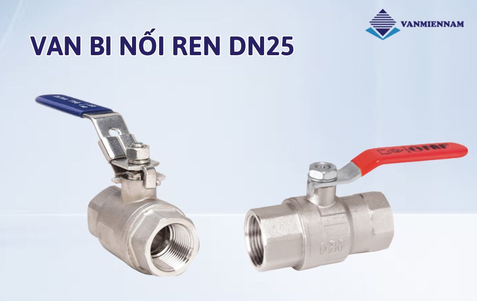 Van bi nối ren DN25