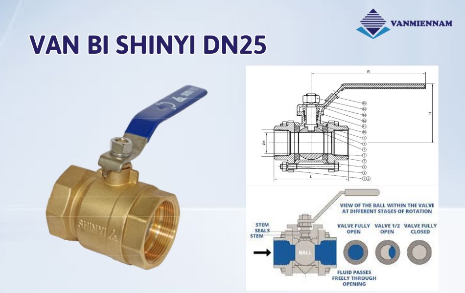 Van bi Shinyi DN25