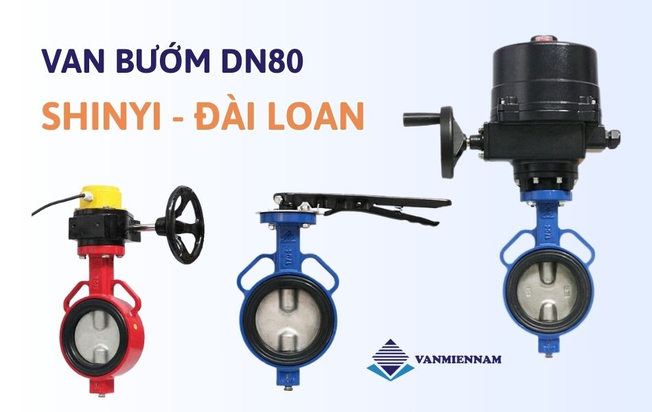 Van bướm DN80 Shinyi