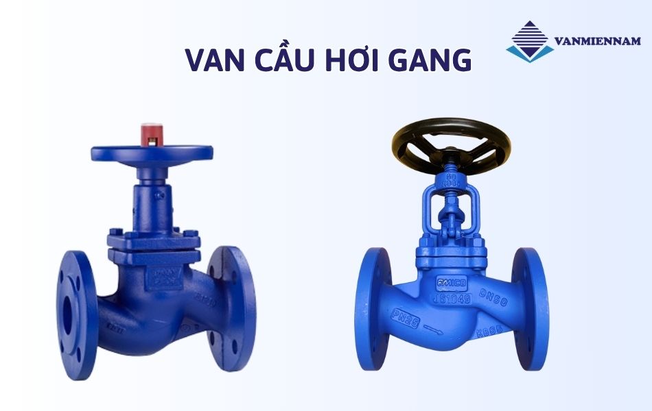 Van cầu hơi gang