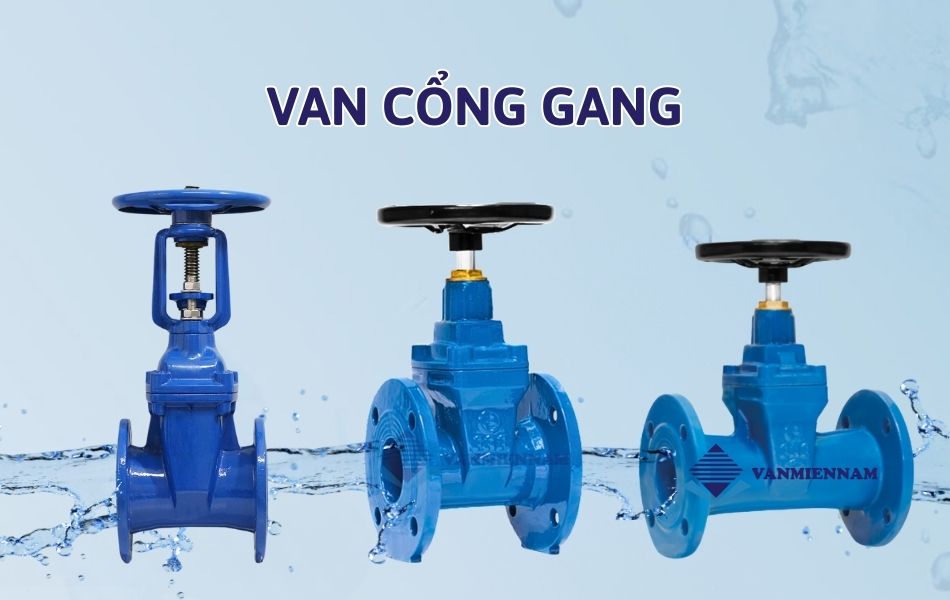 Van cổng gang