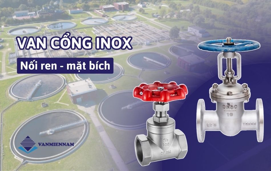 Van cổng inox 