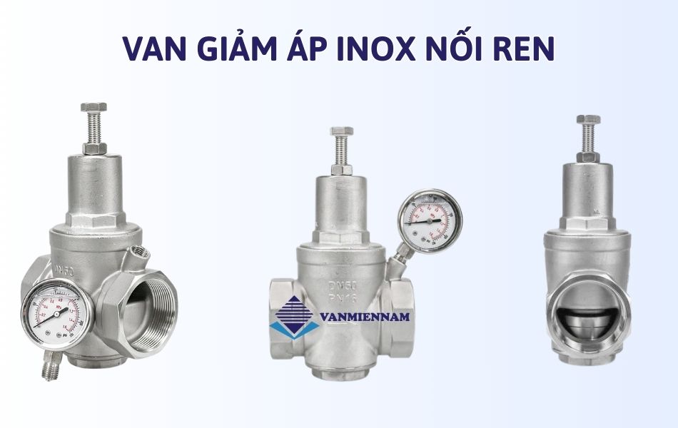 Van giảm áp inox nối ren