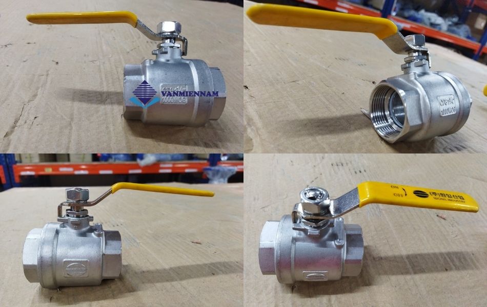 Hệ thống sử dụng van bi DN32