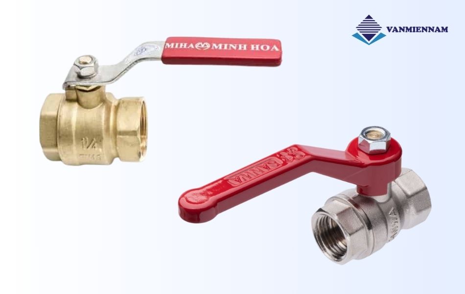 Phân loại van bi DN15 theo chất liệu