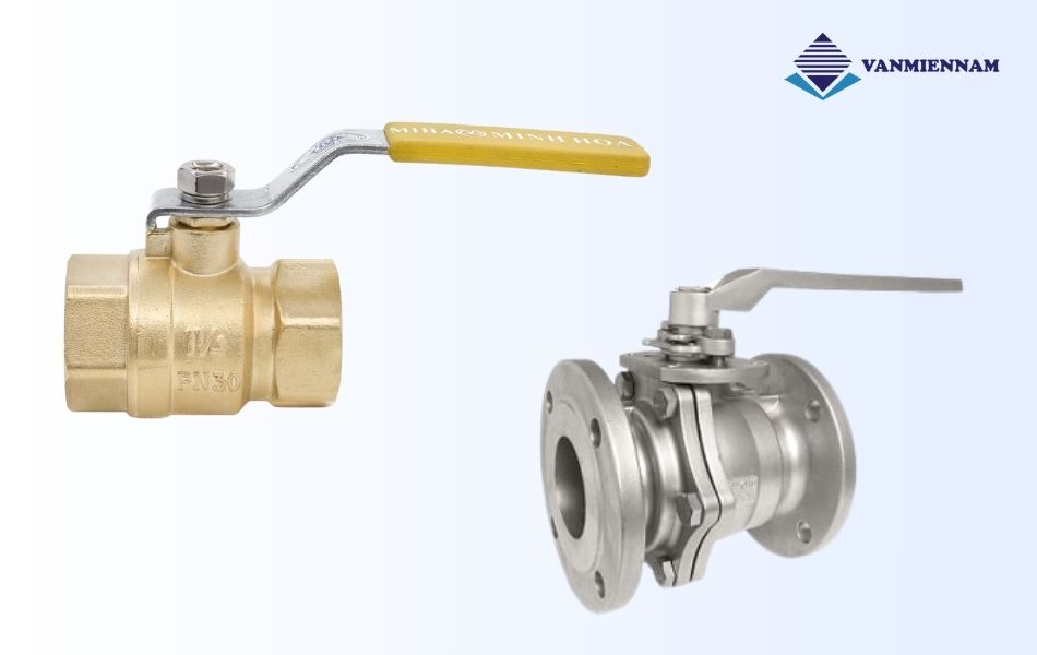 Phân loại van bi DN15 theo kết nối