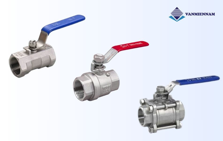 Phân loại van bi DN15 theo thiết kế thân van