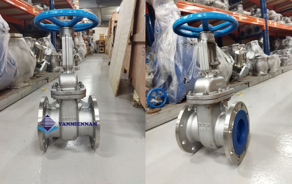 Phân loại van cổng DN125 theo cấu tạo