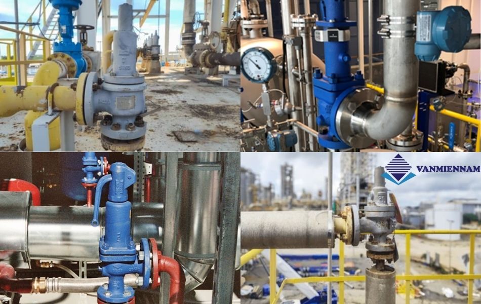 Môi trường sử dụng van an toàn DN80 
