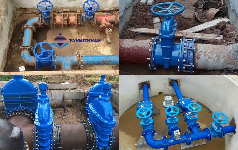 Ứng dụng van cổng DN125 