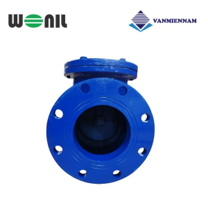 Van 1 chiều lá lật gang mặt bích Wonil DN125