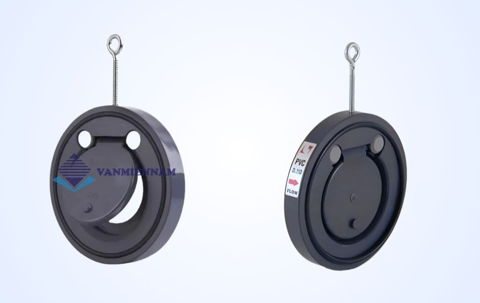 Van 1 chiều nhựa đĩa dạng treo