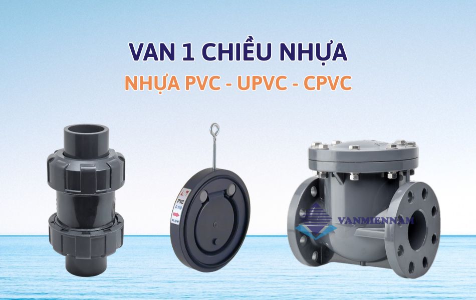 Van 1 chiều nhựa