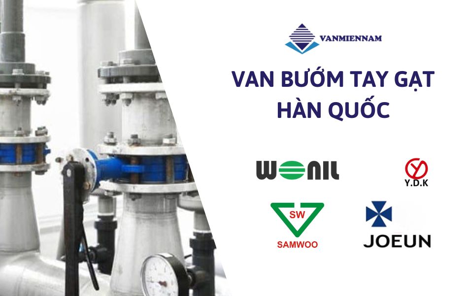 Giới thiệu về van bướm tay gạt Hàn Quốc