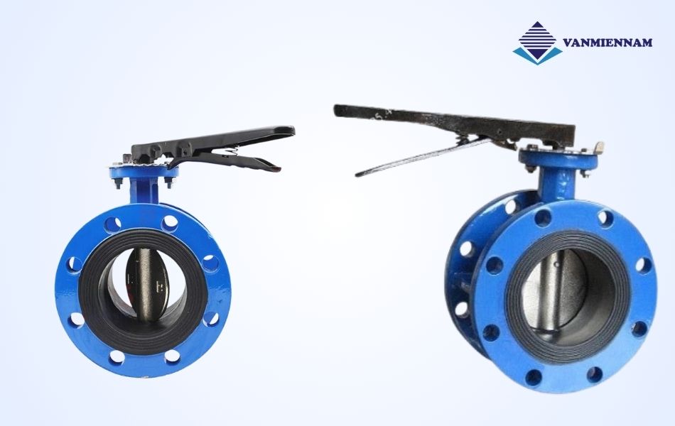 Van bướm tay gạt Wonil mặt bích 